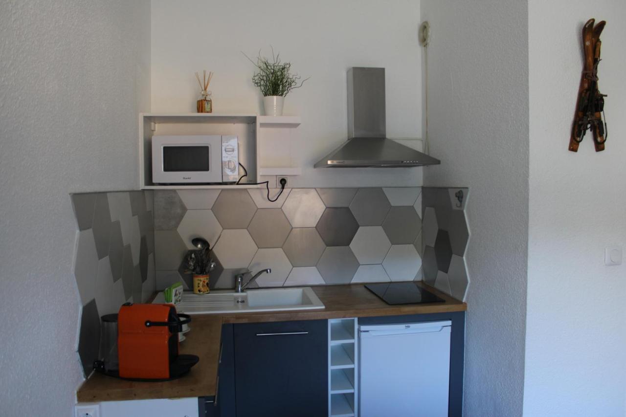 Studio Isard, Wifi Et Parking Gratuit, Navette Gratuite Au Pied De La Residence, Possibilite Forfait Menage Et Location Linge De Lit Et Toilette, A 10 Minutes A Pied Du Centre Ville Font-Romeu-Odeillo-Via Bagian luar foto